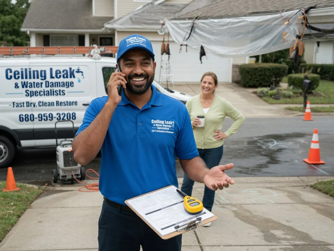 Ceiling Leak Cleanup Swengel, PA FAQs